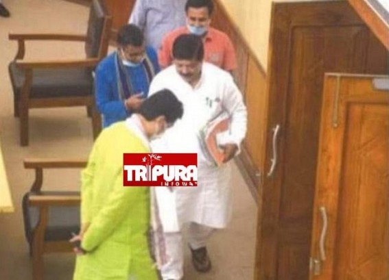 Sudip Barman’s fierce counter arguments, Opposition protests in Assembly forced Biplab Deb to withdraw ‘EVIL’ Plan of Job Outsourcing, depriving unemployed youths : Massive defeat of Biplab in Tripura Assembly Sudip Barman’s fierce counter arguments, Opposition protests in Assembly forced Biplab Deb to withdraw ‘EVIL’ Plan of Job Outsourcing, depriving unemployed youths : Massive defeat of Biplab in Tripura Assembly